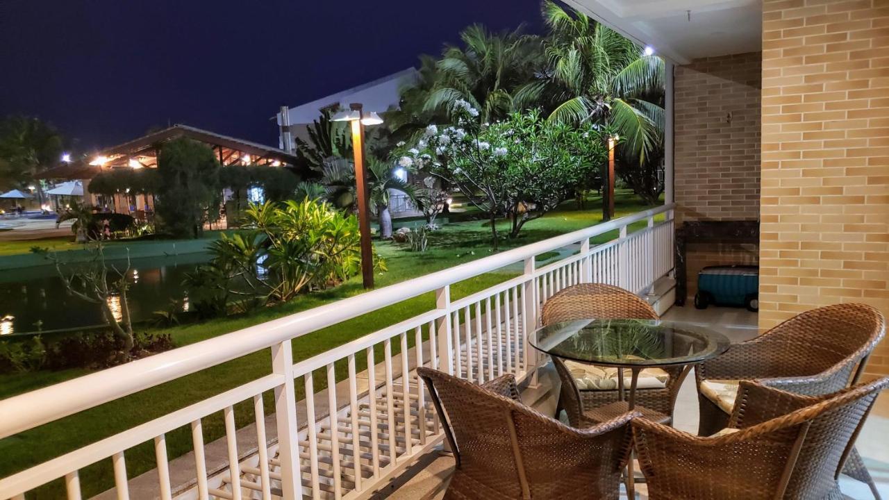Paraiso Das Dunas - Apartamento A Beira Mar Com Jacuzzi - Proximo Ao Beach Park Aquiraz Eksteriør billede