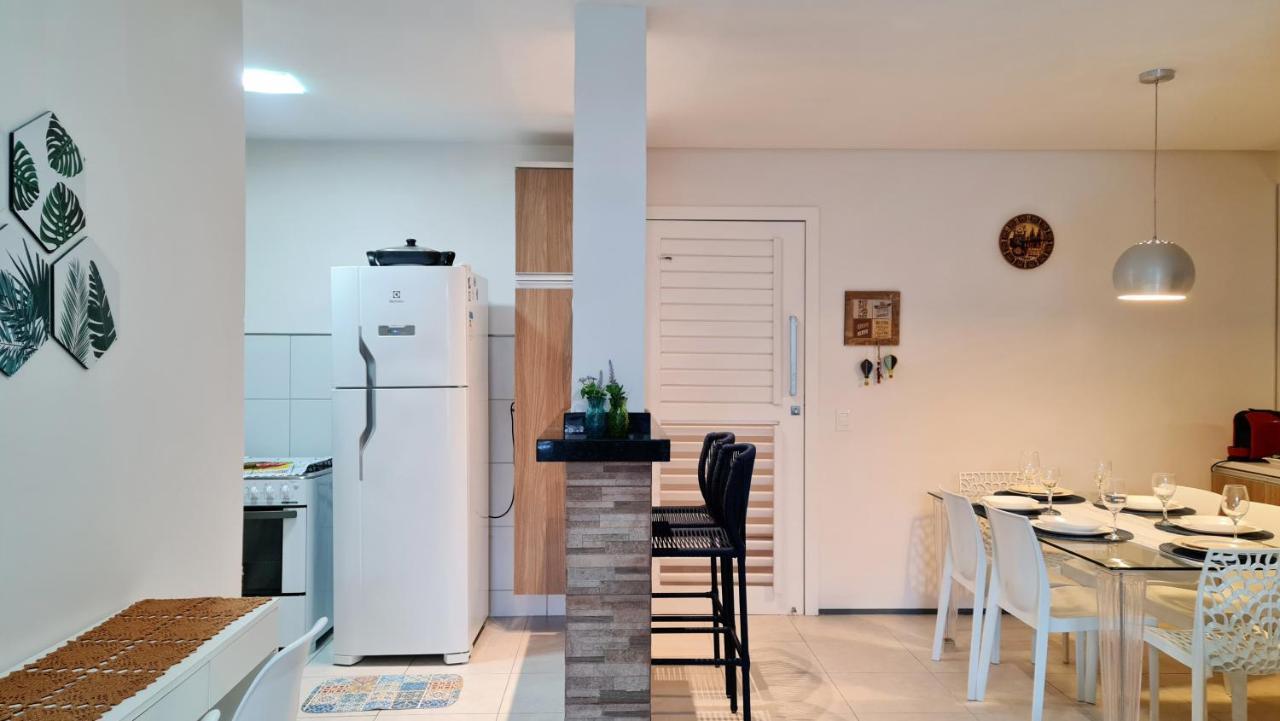 Paraiso Das Dunas - Apartamento A Beira Mar Com Jacuzzi - Proximo Ao Beach Park Aquiraz Eksteriør billede
