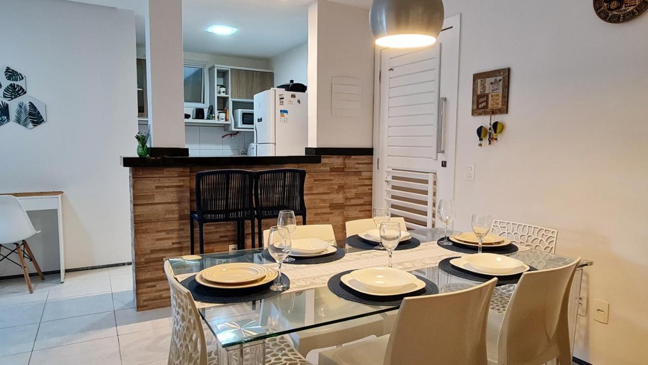 Paraiso Das Dunas - Apartamento A Beira Mar Com Jacuzzi - Proximo Ao Beach Park Aquiraz Eksteriør billede