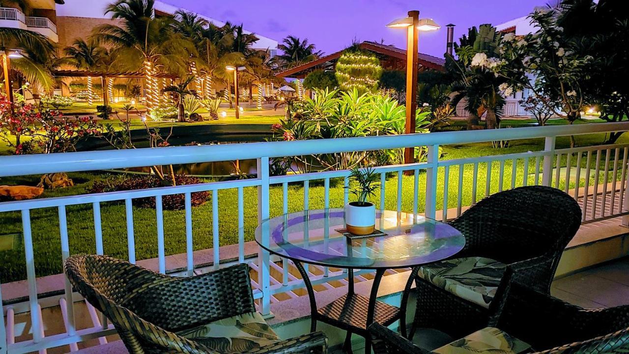 Paraiso Das Dunas - Apartamento A Beira Mar Com Jacuzzi - Proximo Ao Beach Park Aquiraz Eksteriør billede
