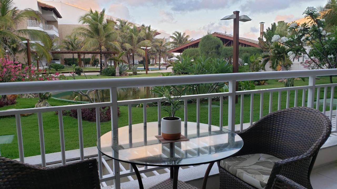 Paraiso Das Dunas - Apartamento A Beira Mar Com Jacuzzi - Proximo Ao Beach Park Aquiraz Eksteriør billede