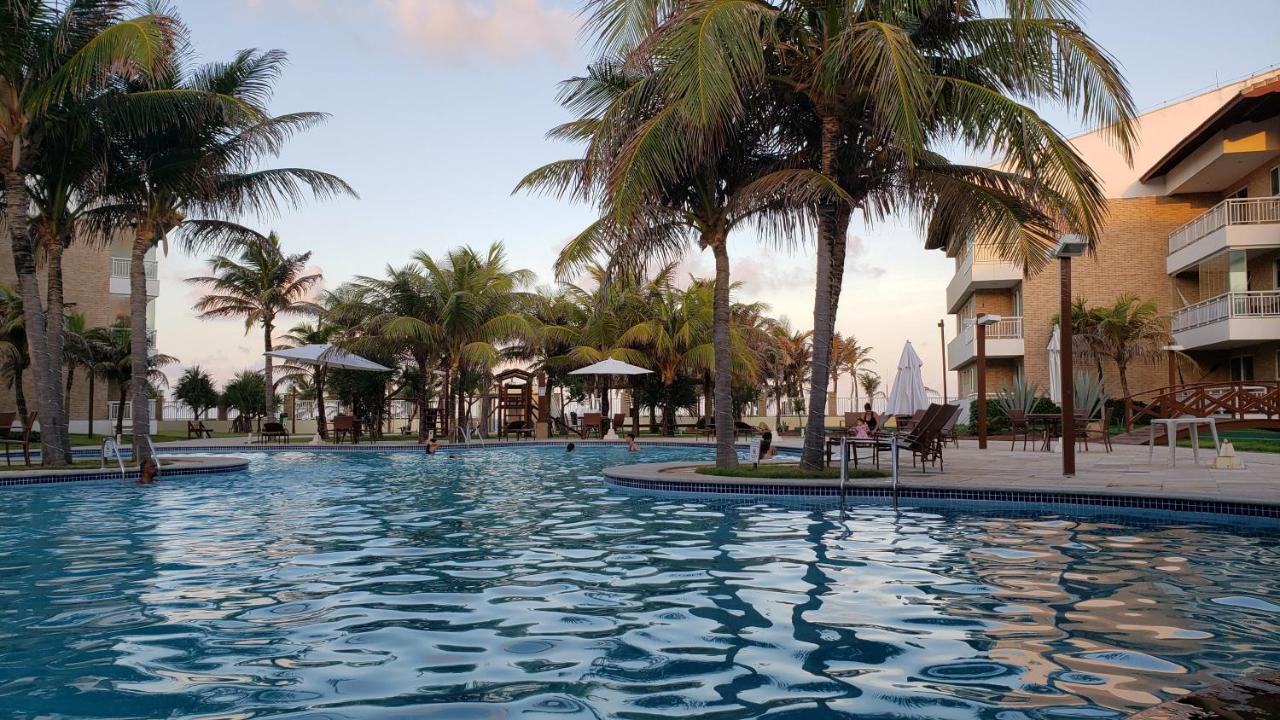 Paraiso Das Dunas - Apartamento A Beira Mar Com Jacuzzi - Proximo Ao Beach Park Aquiraz Eksteriør billede