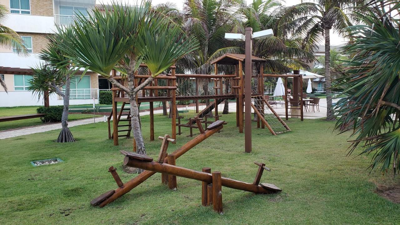 Paraiso Das Dunas - Apartamento A Beira Mar Com Jacuzzi - Proximo Ao Beach Park Aquiraz Eksteriør billede