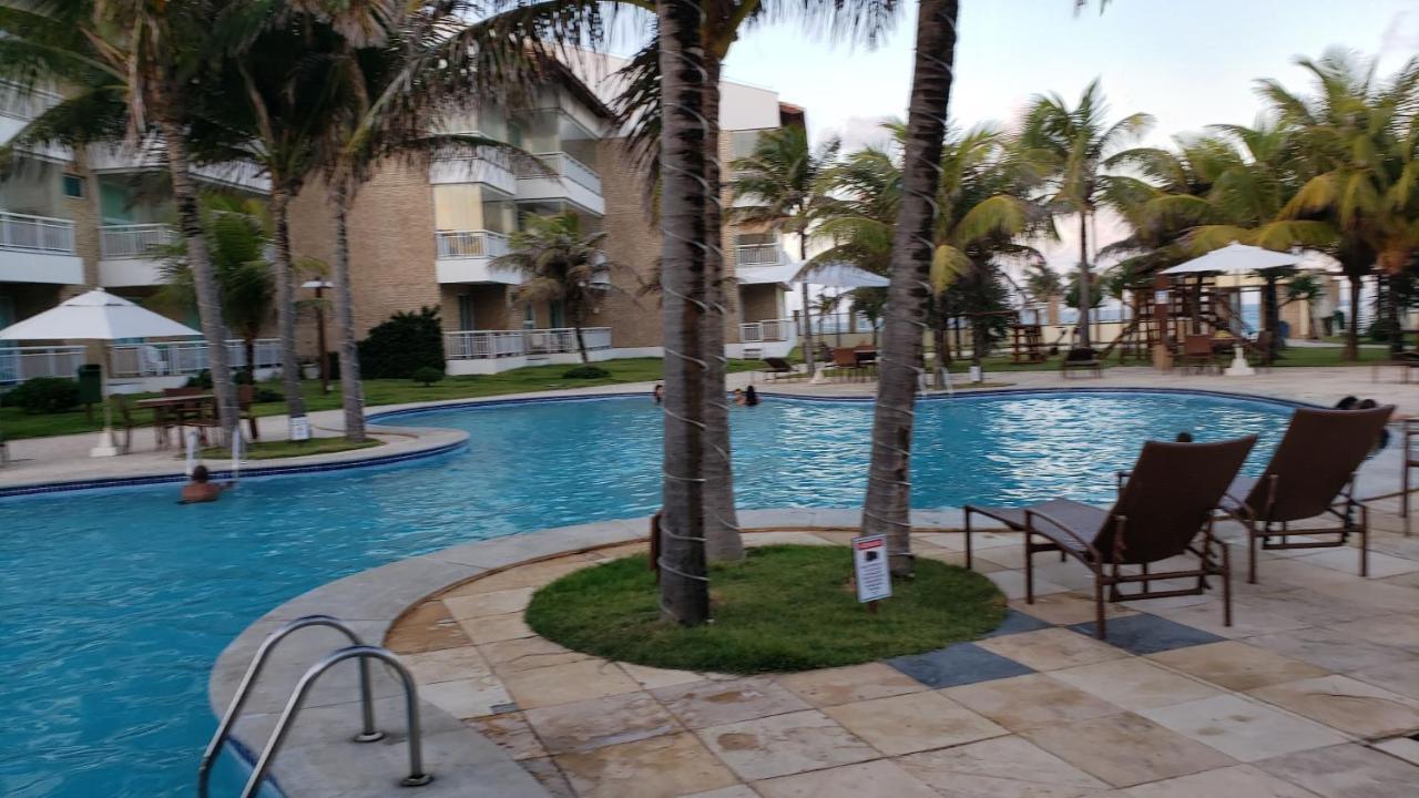 Paraiso Das Dunas - Apartamento A Beira Mar Com Jacuzzi - Proximo Ao Beach Park Aquiraz Eksteriør billede