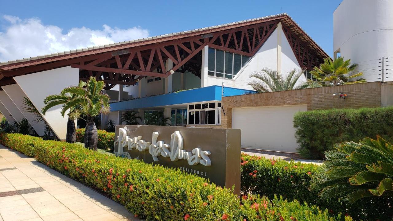 Paraiso Das Dunas - Apartamento A Beira Mar Com Jacuzzi - Proximo Ao Beach Park Aquiraz Eksteriør billede