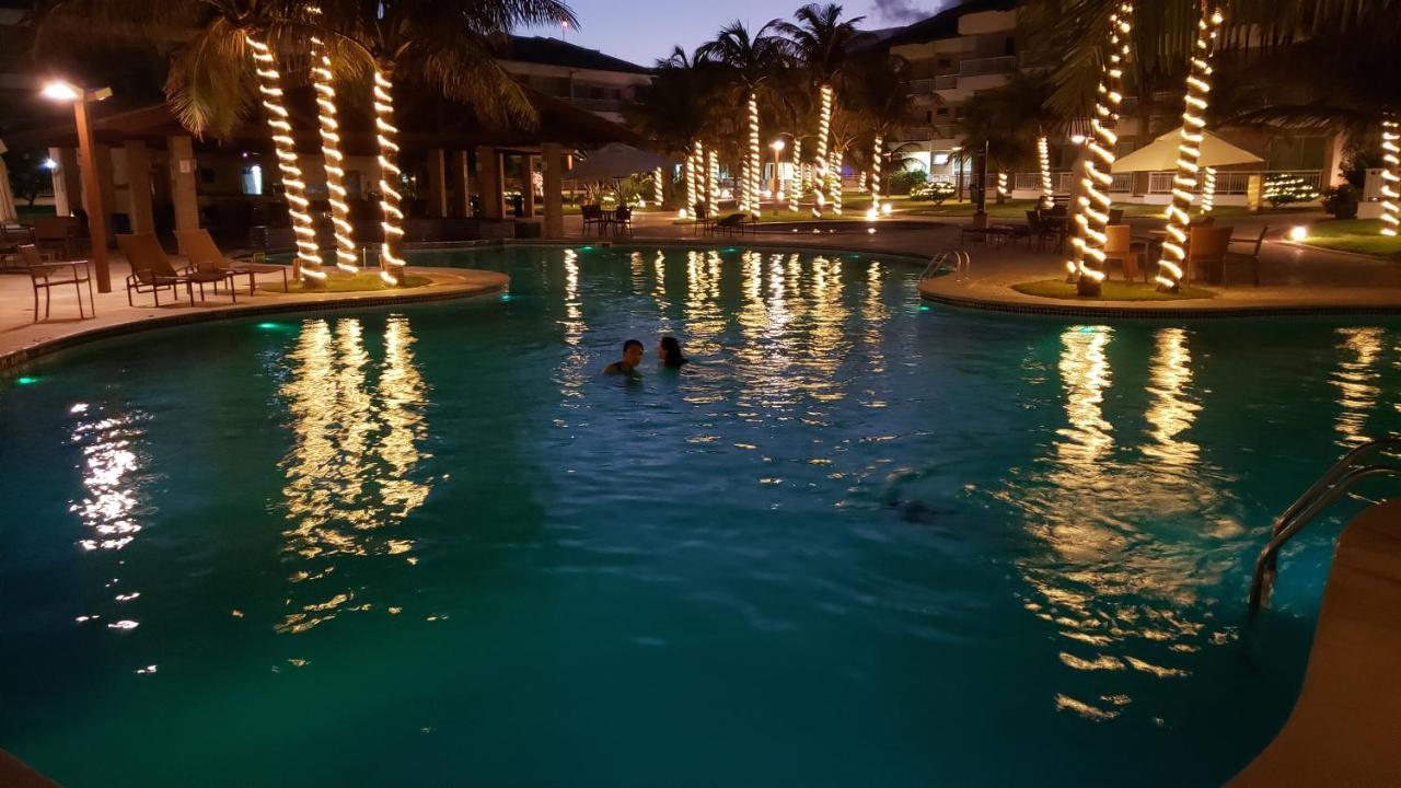 Paraiso Das Dunas - Apartamento A Beira Mar Com Jacuzzi - Proximo Ao Beach Park Aquiraz Eksteriør billede