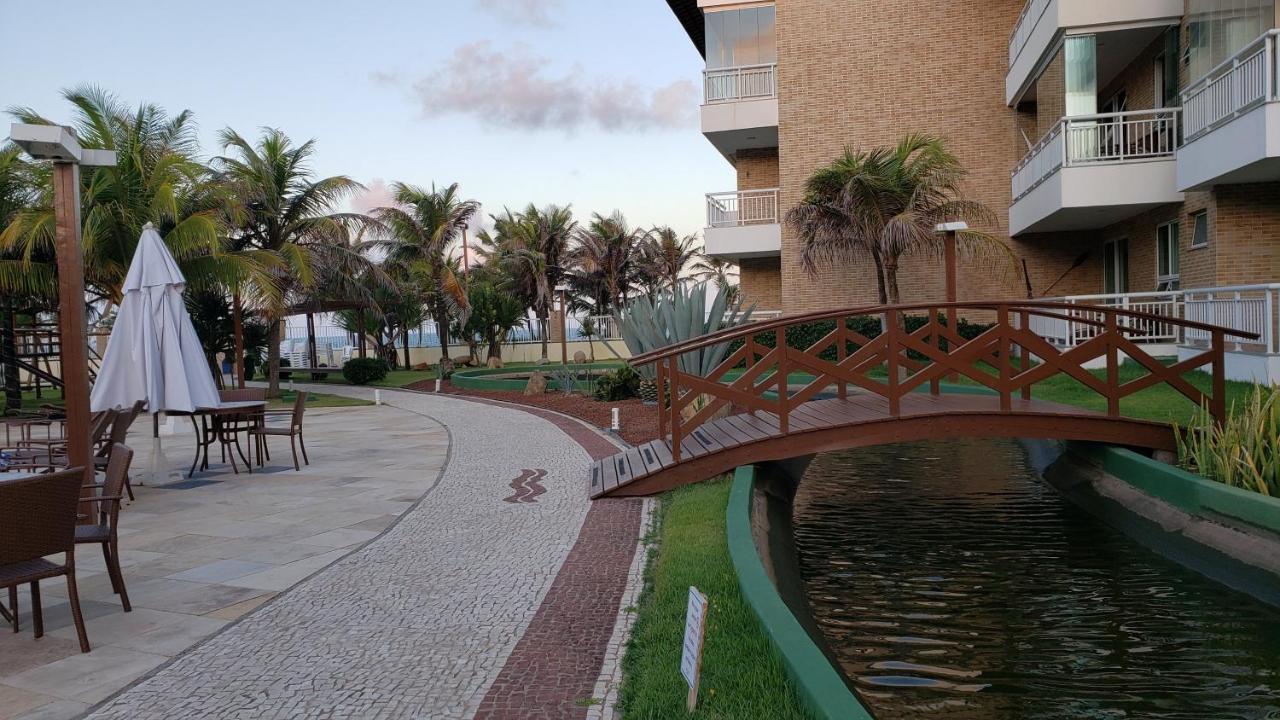 Paraiso Das Dunas - Apartamento A Beira Mar Com Jacuzzi - Proximo Ao Beach Park Aquiraz Eksteriør billede