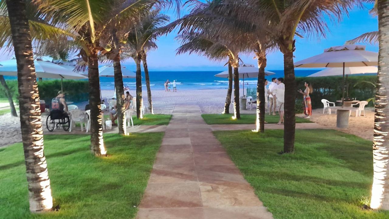 Paraiso Das Dunas - Apartamento A Beira Mar Com Jacuzzi - Proximo Ao Beach Park Aquiraz Eksteriør billede